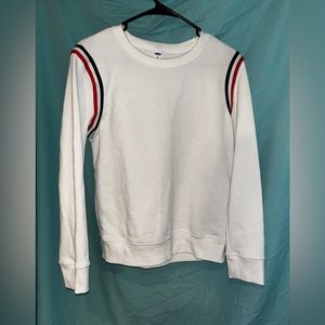 White crew neck